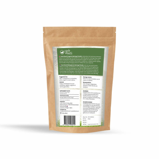 Yash Dharti Biologische Moringa Poeder 200g