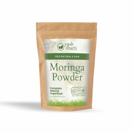 Yash Dharti Biologische Moringa Poeder 200g